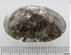 Foto von Quarz (Bergkristall) mit Chlorit (NHMW-MIN-O643)